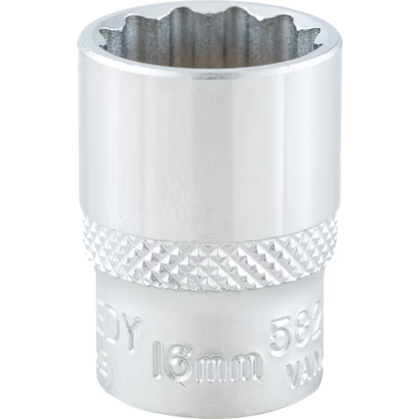 KENNEDY 3/8" Drive Bi-Hexagon Metric Socket Chrome Vanadium KENNEDY