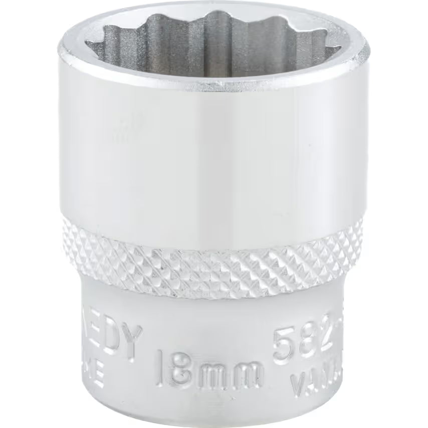 KENNEDY 3/8" Drive Bi-Hexagon Metric Socket Chrome Vanadium KENNEDY