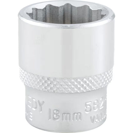 KENNEDY 3/8" Drive Bi-Hexagon Metric Socket Chrome Vanadium KENNEDY