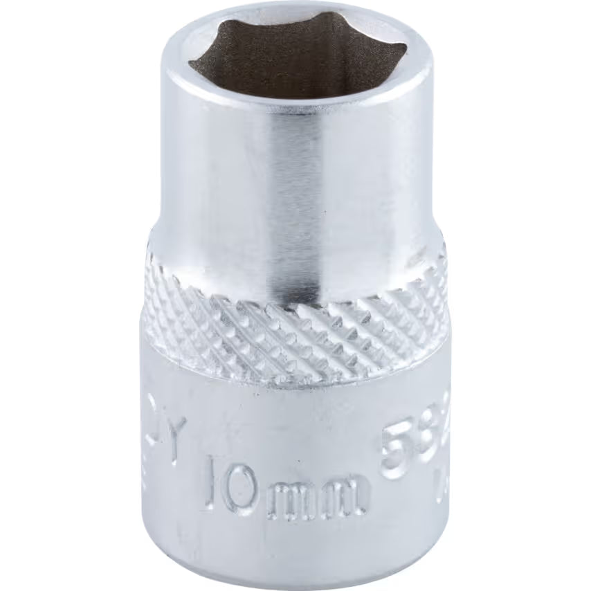 KENNEDY 3/8" Drive Single Hex Socket Set Metric Chrome Vanadium KENNEDY