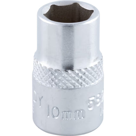 KENNEDY 3/8" Drive Single Hex Socket Set Metric Chrome Vanadium KENNEDY