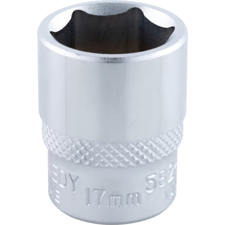 KENNEDY 3/8" Drive Single Hex Socket Set Metric Chrome Vanadium KENNEDY