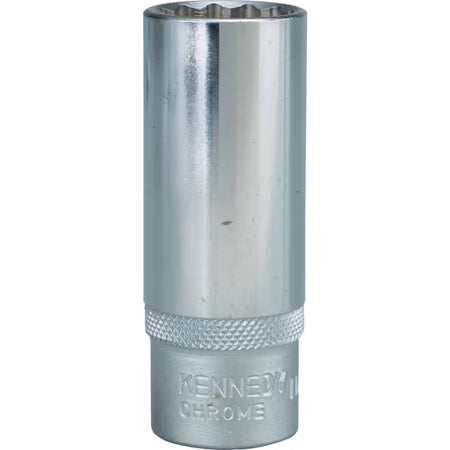 KENNEDY 3/8" Drive Deep Socket Bi-Hex Chrome Vanadium Metric KENNEDY