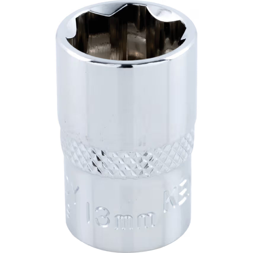 KENNEDY Pro Ken-Grip 3/8" Drive Socket Set Metric Chrome Vanadium KENNEDY PRO