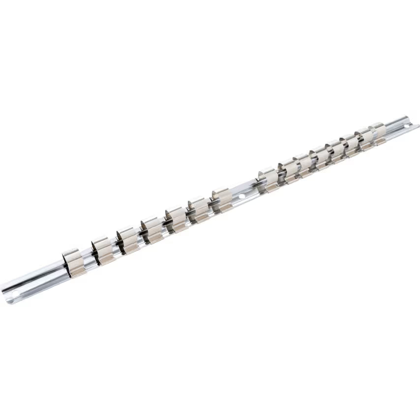 KENNEDY 1/2" Square Drive Socket Rack with Spring Clips KENNEDY