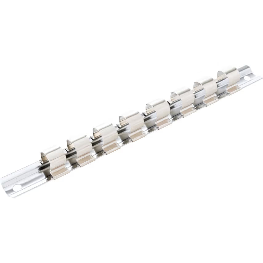 KENNEDY 1/2" Square Drive Socket Rack with Spring Clips KENNEDY