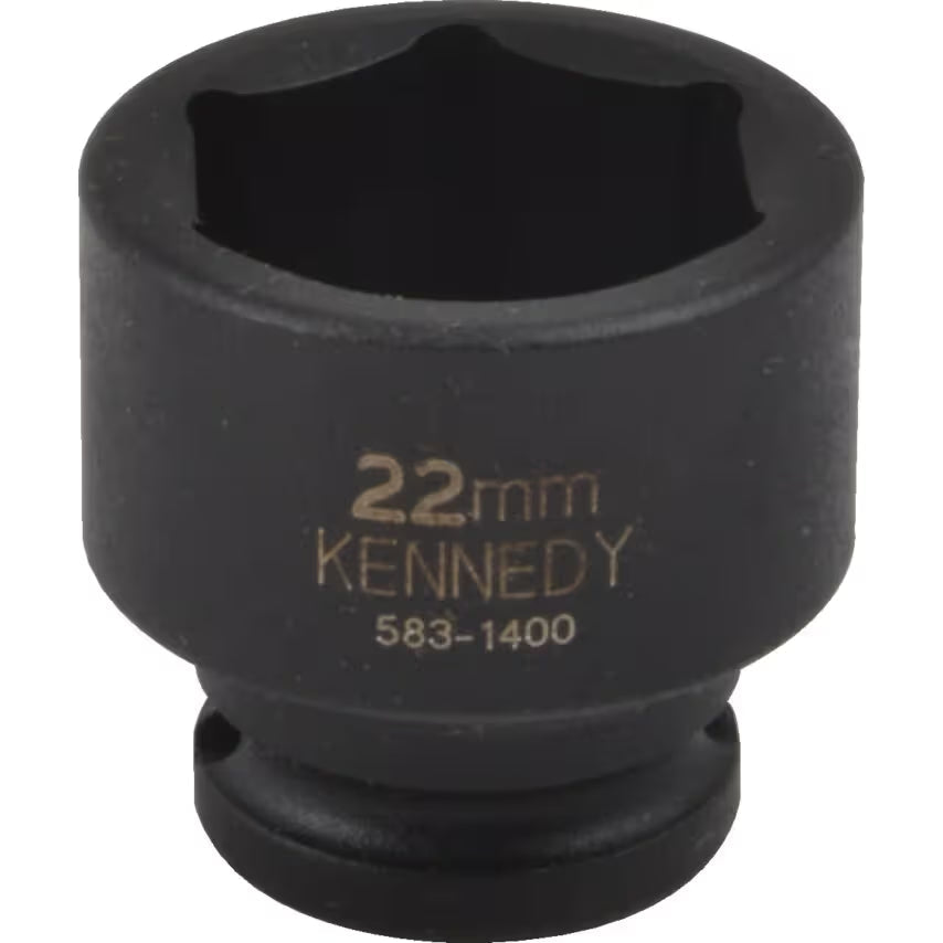 KENNEDY 20mm Impact Socket 3/8 Inch Square Drive CR-MO KENNEDY