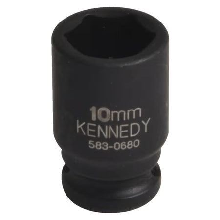 KENNEDY 1/4" Drive Impact Socket Set Metric 6–14mm CrMo Steel KENNEDY