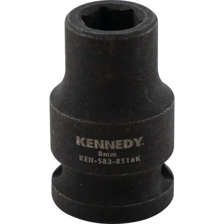 KENNEDY 3/8 Inch Impact Socket Set 6–22mm Chrome Molybdenum KENNEDY