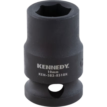 KENNEDY 3/8 Inch Impact Socket Set 6–22mm Chrome Molybdenum KENNEDY