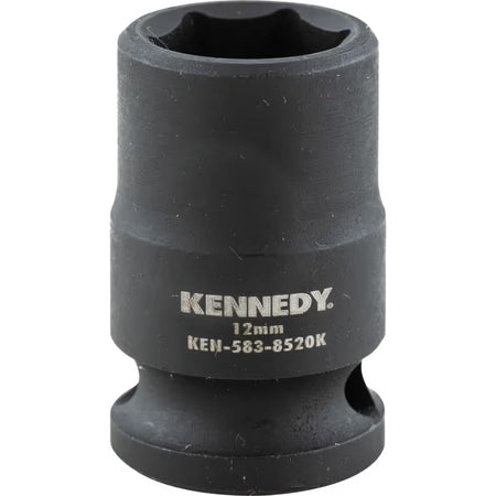 KENNEDY 3/8 Inch Impact Socket Set 6–22mm Chrome Molybdenum KENNEDY