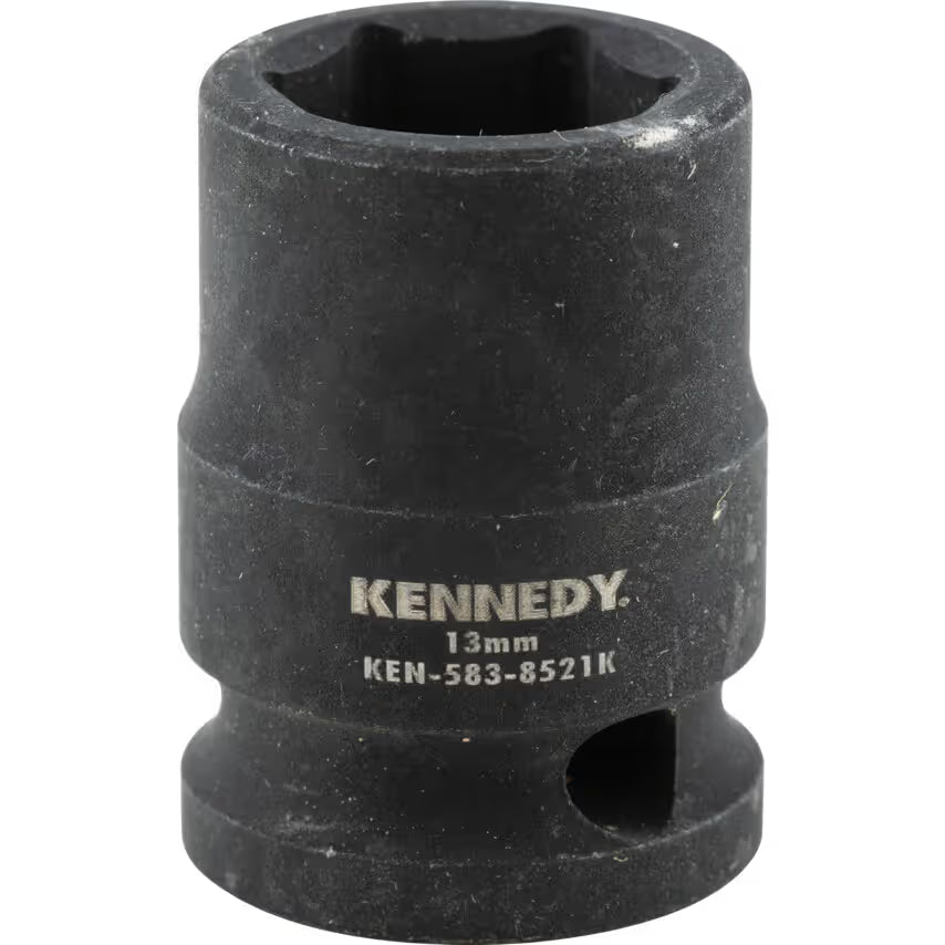 KENNEDY 3/8 Inch Impact Socket Set 6–22mm Chrome Molybdenum KENNEDY