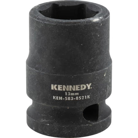 KENNEDY 3/8 Inch Impact Socket Set 6–22mm Chrome Molybdenum KENNEDY