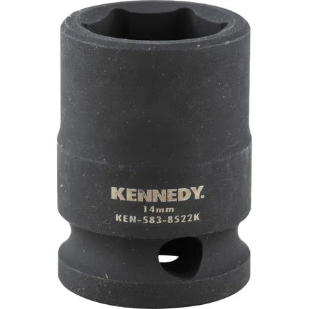 KENNEDY 3/8 Inch Impact Socket Set 6–22mm Chrome Molybdenum KENNEDY