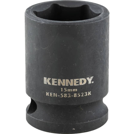 KENNEDY 3/8 Inch Impact Socket Set 6–22mm Chrome Molybdenum KENNEDY