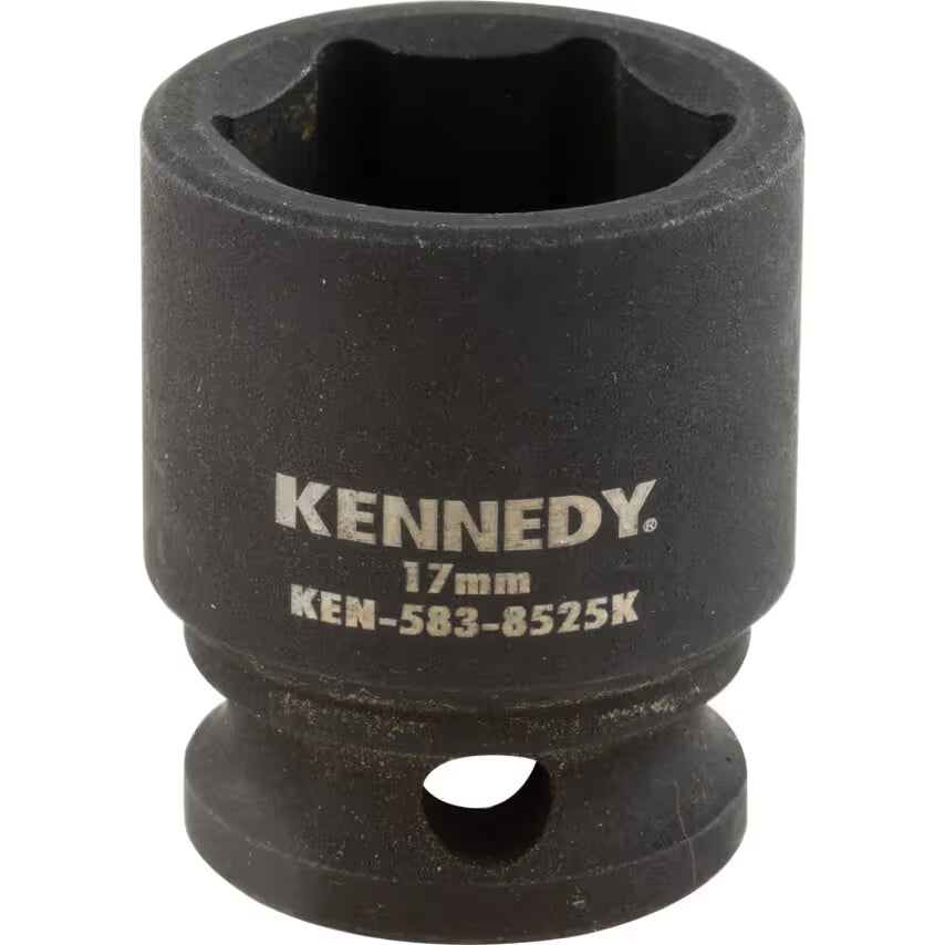 KENNEDY 3/8 Inch Impact Socket Set 6–22mm Chrome Molybdenum KENNEDY