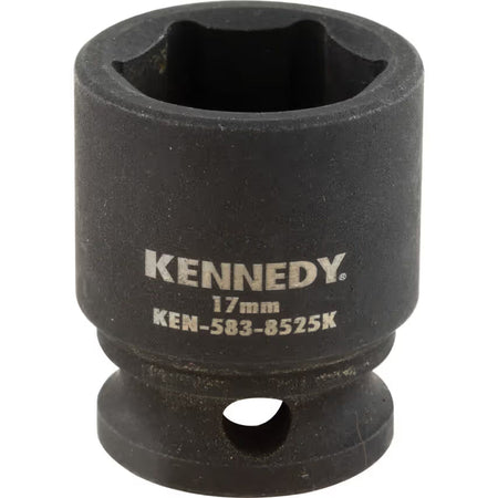 KENNEDY 3/8 Inch Impact Socket Set 6–22mm Chrome Molybdenum KENNEDY