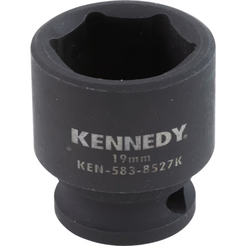 KENNEDY 3/8 Inch Impact Socket Set 6–22mm Chrome Molybdenum KENNEDY