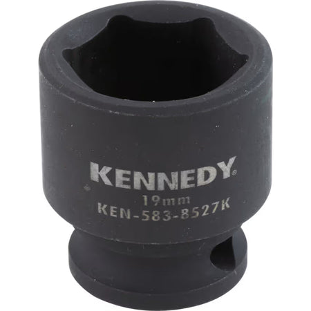 KENNEDY 3/8 Inch Impact Socket Set 6–22mm Chrome Molybdenum KENNEDY
