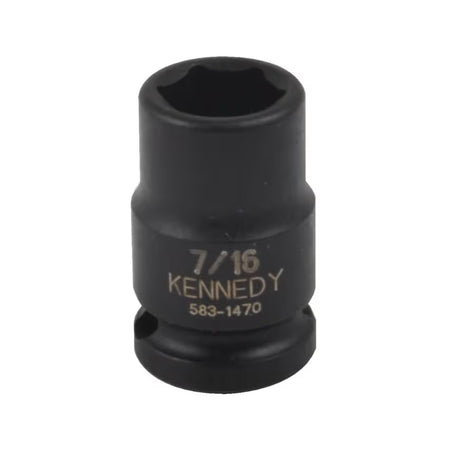 KENNEDY 3/8" Drive Imperial Hex Impact Socket Chrome Molybdenum KENNEDY