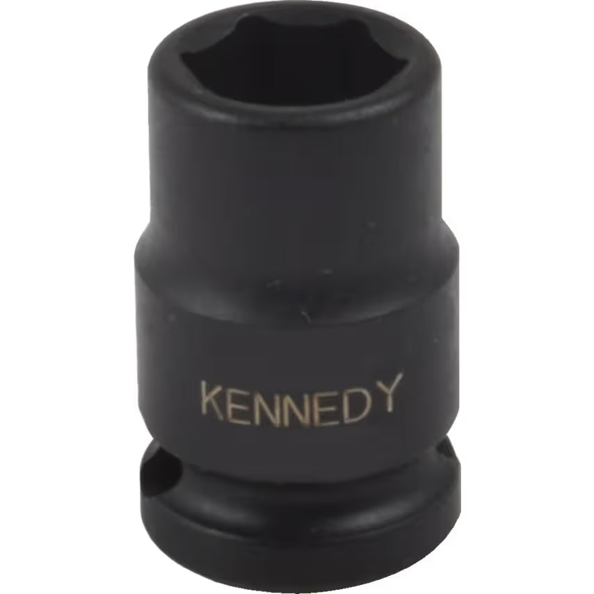 KENNEDY 3/8" Drive Imperial Hex Impact Socket Chrome Molybdenum KENNEDY
