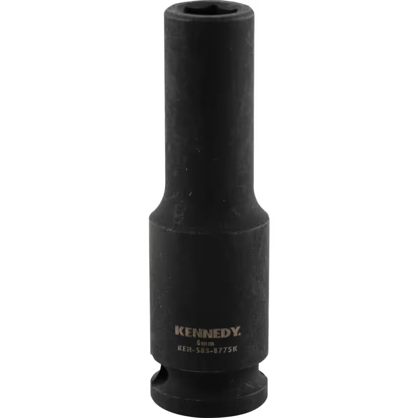 KENNEDY 3/8 Inch Deep Impact Socket Metric DIN 3129 KENNEDY