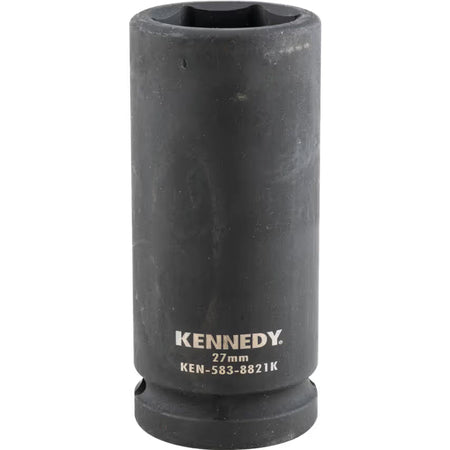 KENNEDY 3/4 Inch Deep Impact Socket Chrome Moly Metric KENNEDY