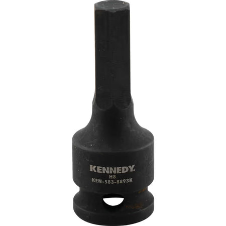KENNEDY 3/8in Hex Impact Driver Socket Chrome Molybdenum KENNEDY