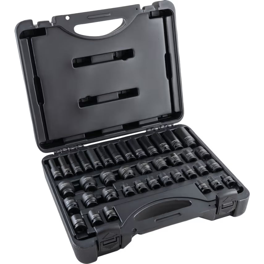 KENNEDY 3/8" Drive Impact Socket Set 39PC PSD39MA KENNEDY