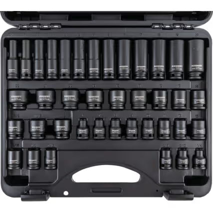 KENNEDY 3/8" Drive Impact Socket Set 39PC PSD39MA KENNEDY