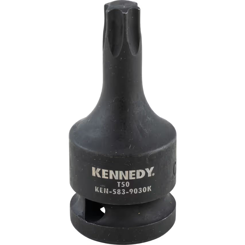 KENNEDY 1/2" Drive Torx Impact Socket Set T40-T70 Cr-Mo Steel KENNEDY