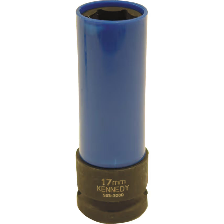 KENNEDY 1/2in Drive Alloy Wheel Impact Socket Metric DIN 3129 KENNEDY