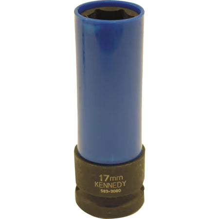 KENNEDY 1/2in Drive Alloy Wheel Impact Socket Metric DIN 3129 KENNEDY
