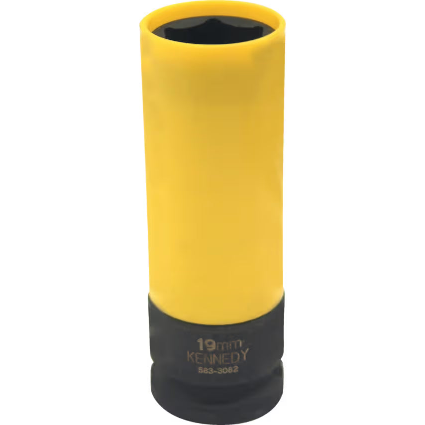 KENNEDY 1/2in Drive Alloy Wheel Impact Socket Metric DIN 3129 KENNEDY