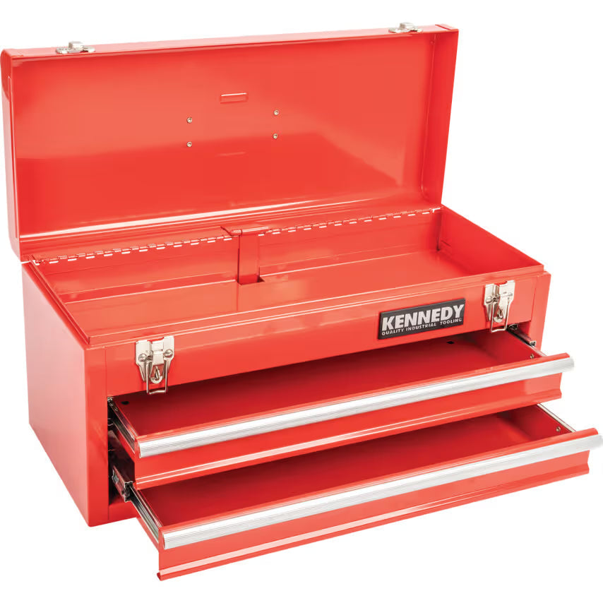 KENNEDY 2-Drawer Tool Chest for Workshop & Tool Storage KENNEDY