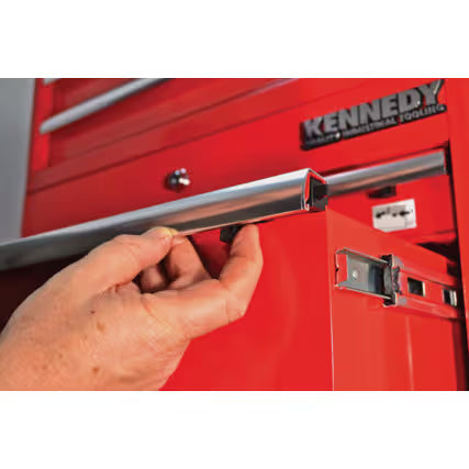 KENNEDY Red 28" Industrial Tool Chest – 3, 6 & 12 Drawer KENNEDY
