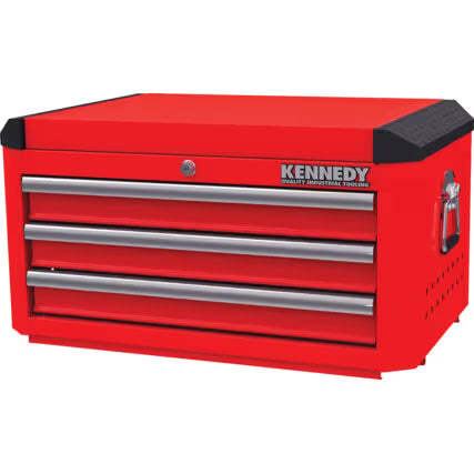 KENNEDY Red 28" Industrial Tool Chest – 3, 6 & 12 Drawer KENNEDY