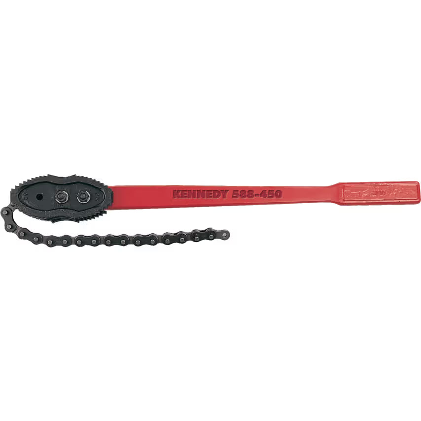 KENNEDY Heavy Duty Pipe Chain Wrench for Pipes & Irregular Objects KENNEDY