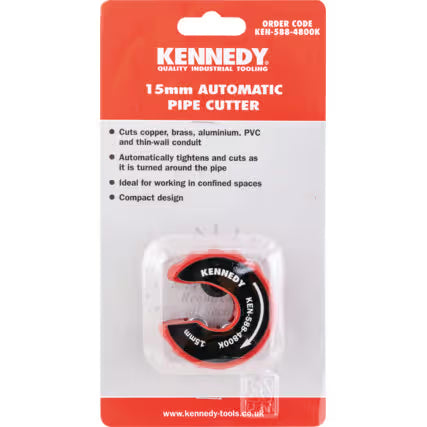 KENNEDY Automatic Copper Pipe Cutter for Copper, Brass & PVC KENNEDY
