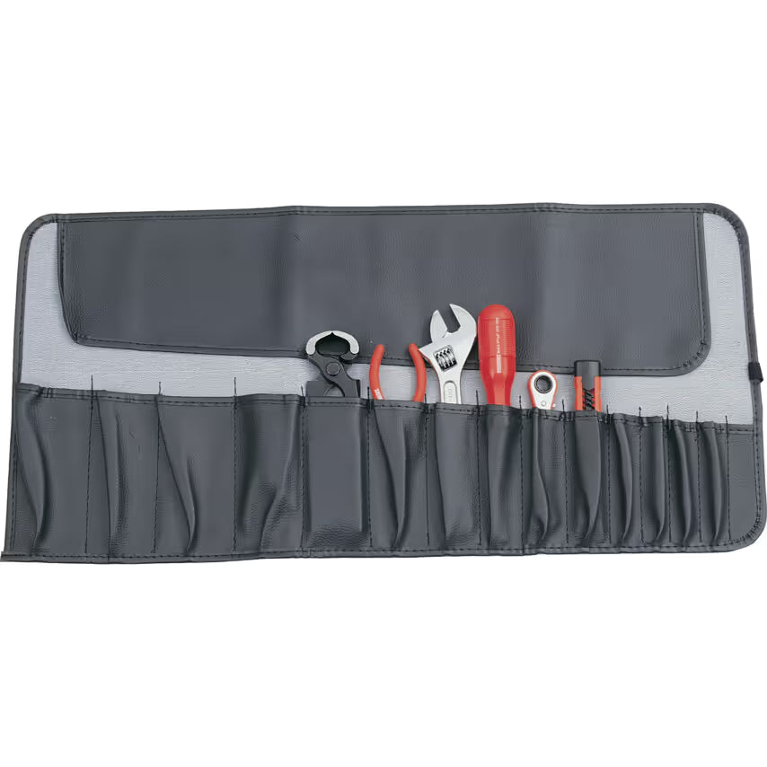 KENNEDY 15 Pocket Pleated Tool Roll for Tool Storage & Organisation KENNEDY