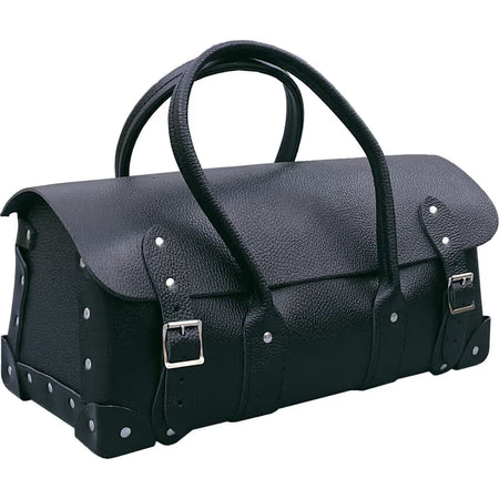KENNEDY 535mm Black Leather Barn Type Tool Bag KENNEDY