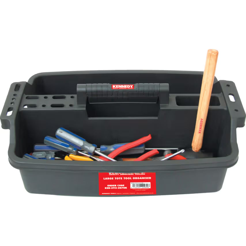 KENNEDY Large Tool Tote Organiser for Professional Tool Storage KENNEDY
