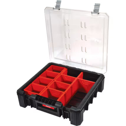KENNEDY Organiser with Polycarbonate Lid, 12 Bins & 11 Dividers KENNEDY