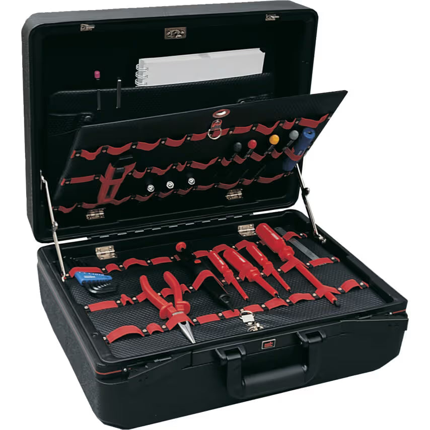 KENNEDY Polyethylene Tool Case 465x350x200mm with Trolley KENNEDY PRO