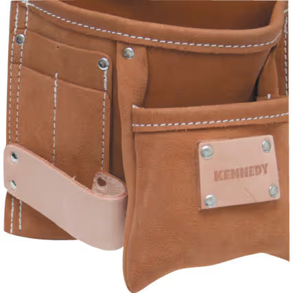 KENNEDY 5-Pocket Small Tool & Nail Pouch with 1 Loop KENNEDY
