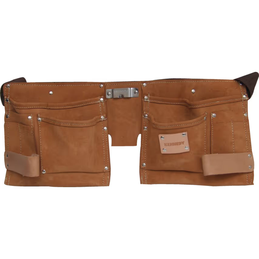 KENNEDY 10-Pocket 2-Loop Small Tool & Nail Pouch KENNEDY