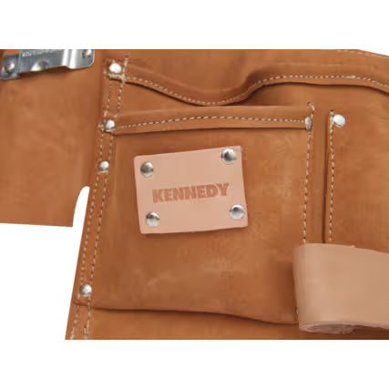 KENNEDY 10-Pocket 2-Loop Small Tool & Nail Pouch KENNEDY