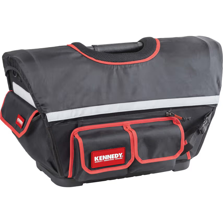 KENNEDY Tool Basket with Shoulder Strap & Cover 41cm x 23cm x 28cm KENNEDY