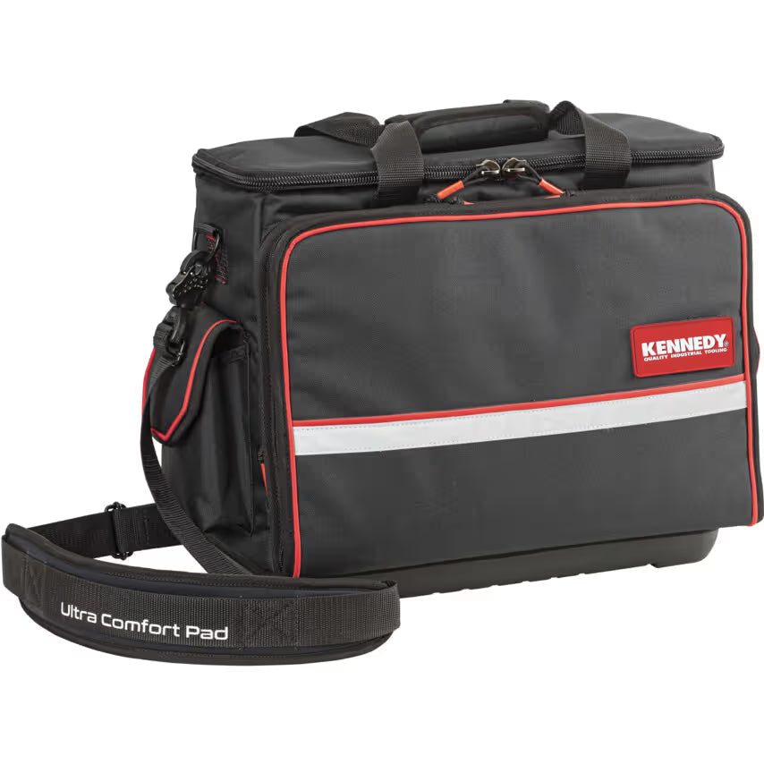 KENNEDY Pilot Tool Bag with Padded Laptop Area & Two-Side Opening KENNEDY