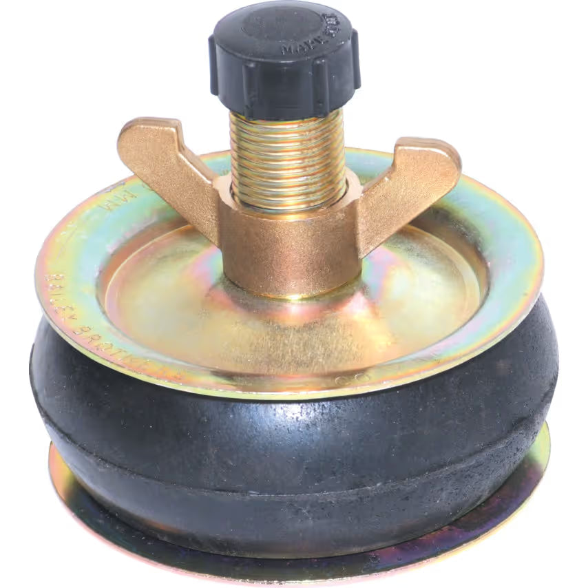 KENNEDY 4" x 1/2" Drain Test Bung Steel Rubber Pipe Plug KENNEDY